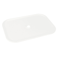 Plastic Lid Of Container White
