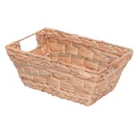 Braided Tapered Water Hyacinth Storage Basket