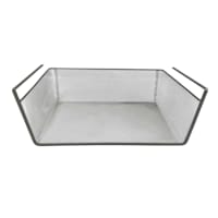 Under the Shelf Silver Metal Mesh Pantry Drawer, Large