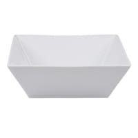 Super White Hard Square Porcelain Serving Bowl, 13"