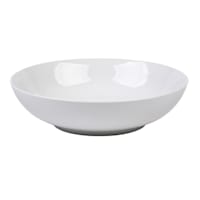 Bistro Super White Round Porcelain Serve Bowl, 12"
