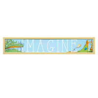 Dr. Seuss Imagine Wooden Wall Decor, 6x36
