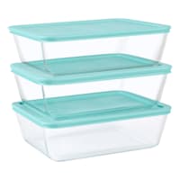 Pyrex 6Pc Simply Store 11 Cup Glass Food Storage Set