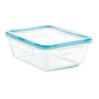 Pyrex Snapware Total Solution Glass 8 Cup Tall Rectangle With Locking Lid