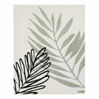 Simple Leaves Canvas Wall Art, 16x20