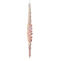 Pink Helical Ice Ornament, 5"