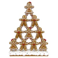 Gingerbread Lane Gingerbread Boy & Girl Stack, 9"