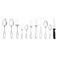 53-Piece American Beaded Flatware Set