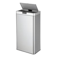 Rectangular Metal Sensor Trash Bin, 68l