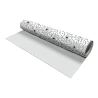 Black & White Daisy Shelf Liner, 12x300