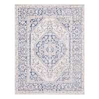 Annadale Blue Medallion Area Rug, 5x7