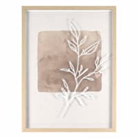 Soul Searcher Glass Framed Botanical Print Wall Art, 18x24