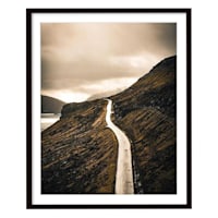 Road Matted Framed Wall Art, 16x20