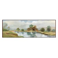 Framed Landscape Canvas Wall Art, 60x20