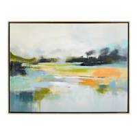 Framed Landscape Canvas Wall Art, 41x31