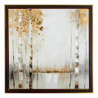 Framed Landscape Canvas Wall Art, 40x40