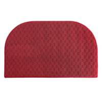Plaza Red Tufted Kitchen Mat, 18x30