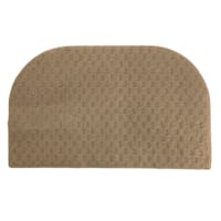 Plaza Beige Tufted Kitchen Mat, 18x30