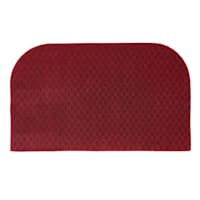 Plaza Red Tufted Kitchen Mat, 24x40