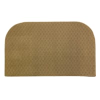 Plaza Beige Tufted Kitchen Mat, 24x40