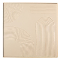 Soul Searcher Framed Textured Abstract Canvas Wall Art, 36"