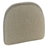 Gripper 2-Pack Romero Cream Chair Cushions