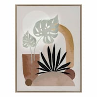 Soul Searcher Framed Botanical Soul Canvas Wall Art, 18x24