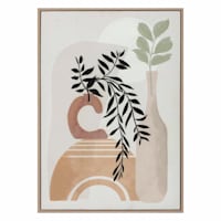 Soul Searcher Framed Vines in Base Canvas Wall Art, 18x24