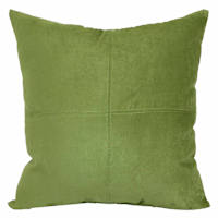 Turtle Green Torrey Suede Throw Pillow, 24"