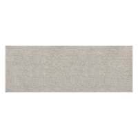 Striped Tan And White Bath Runner 22X60