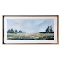 37X19 Willowy Wilderness Print Under Glass