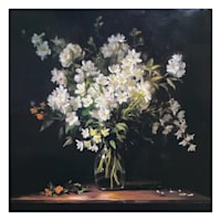 Fleur 2 Canvas Wall Art, 24"