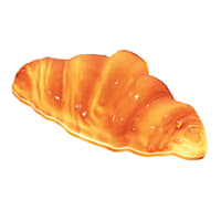 Warm White LED Croissant Light, 6"