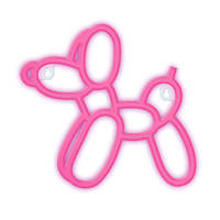 Balloon Puppy Neon Wall Sign