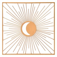 Soul Searcher Sun & Moon Metal Wall Art, 16"
