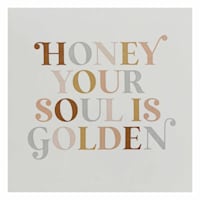 Soul Searcher Your Soul Canvas Wall Art, 16"