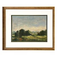 Glass Framed Early Autumn IV Print Wall Art, 31x25