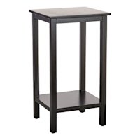 Paxton Wooden Accent Table, Black
