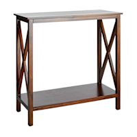 Alexander Console Table, Walnut Finish