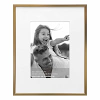 8X10 Champagne Aluminum Photo Frame