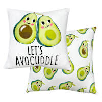 Tiny Dreamers 2-Pack Let's Avocuddle Throw Pillows, 14"