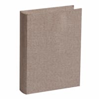Tan Linen Nested Book Box, 11"