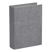 Grey Linen Book Box, 11"