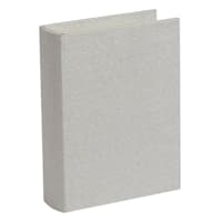 Cream Linen Book Box, 9"