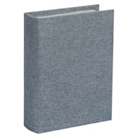 Blue Linen Nested Book Box, 11"