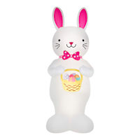 Airblown Bunny with Easter Basket Inflatable, 20'