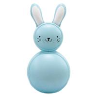Bunny Brights Blue Blow-Up Inflatable Marshmallow Bunny, 18"