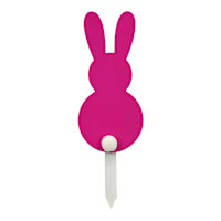 Bunny Brights Pink Bunny Yard Stake, 14"