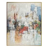 Abstract Framed Wall Art, 48x60