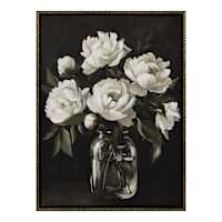 18X24 Floral In Vase Framed Wall Art
